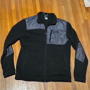 The North Face Men's Black and Dark Gray Performance Jacket